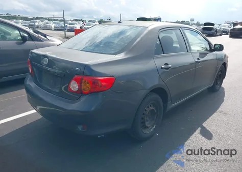 2009 Toyota Corolla Le из США, поврежденный, VIN 1NXBU40E69Z117938